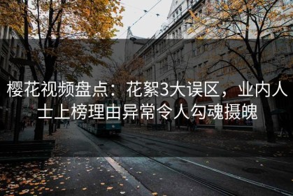 樱花视频盘点：花絮3大误区，业内人士上榜理由异常令人勾魂摄魄